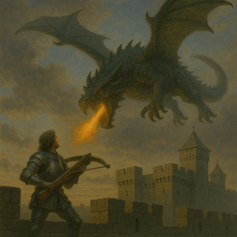 Tristan und der Drache – eine Fantasy-Kurzgeschichte