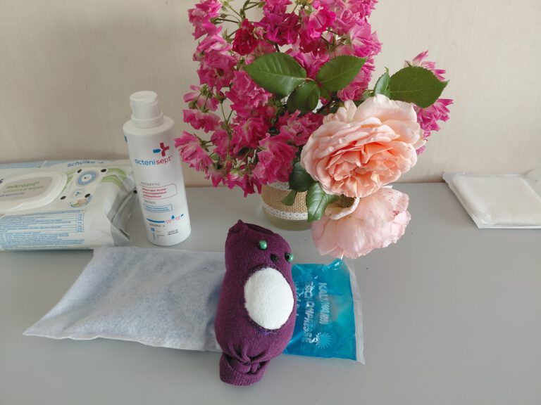 Im Krankenhaus zwischen Trudl, Socki und Antibiotika